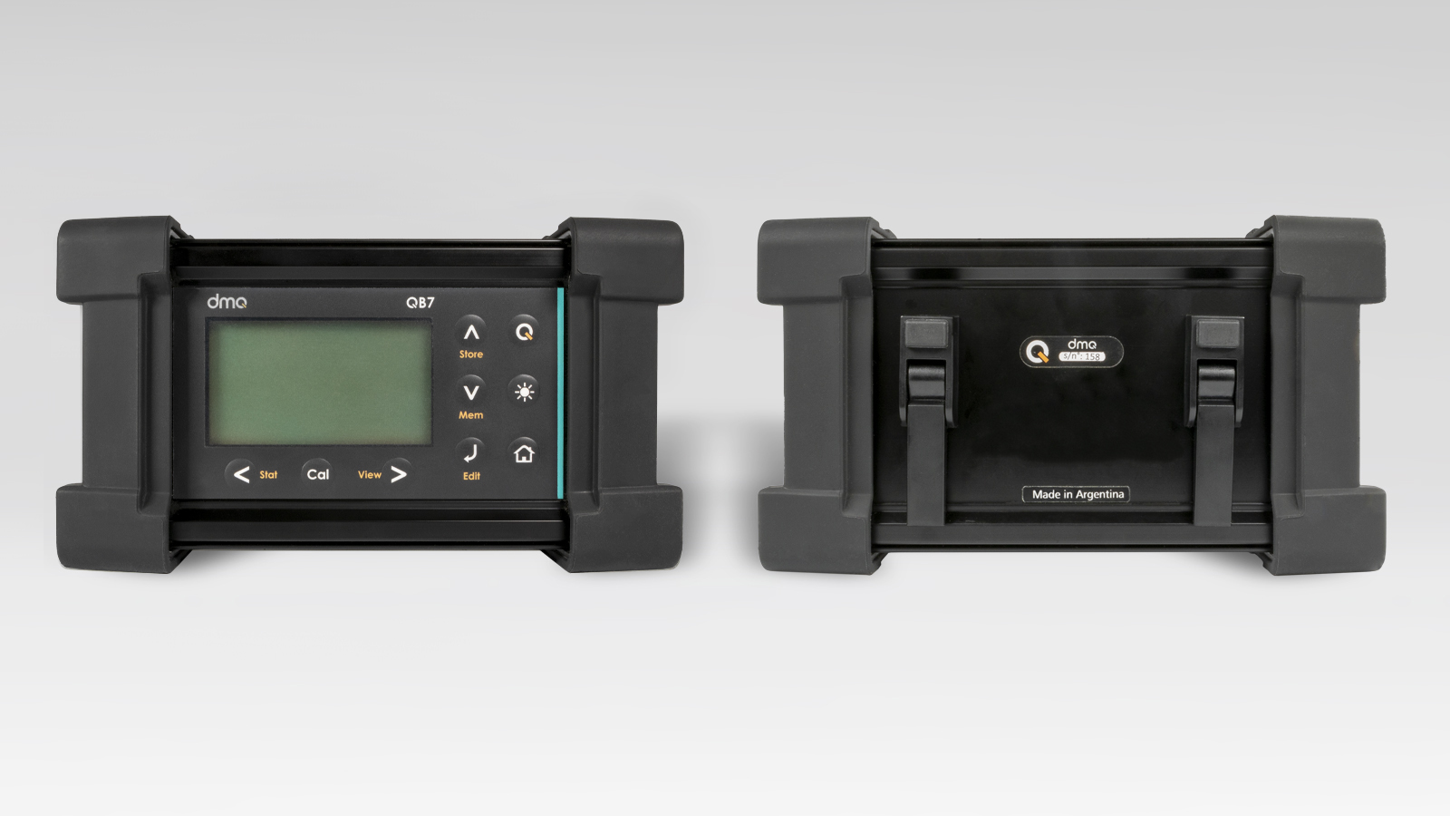 Unidad electrónica QB7 - Frente y Trasera