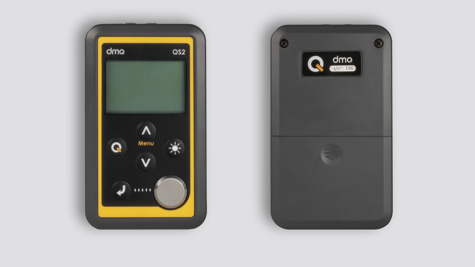 Unidad electrónica QS2 - Frente y trasera