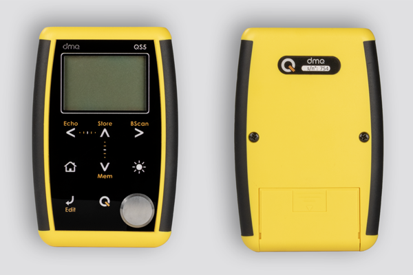 Unidad electrónica QS5 - Frente y trasera