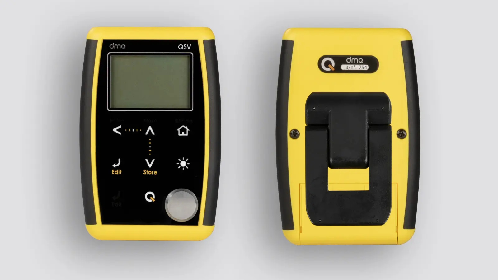 Unidad electrónica QSV - Frente y trasera