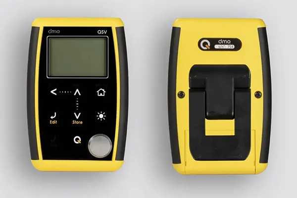 Unidad electrónica QSV - Frente y trasera