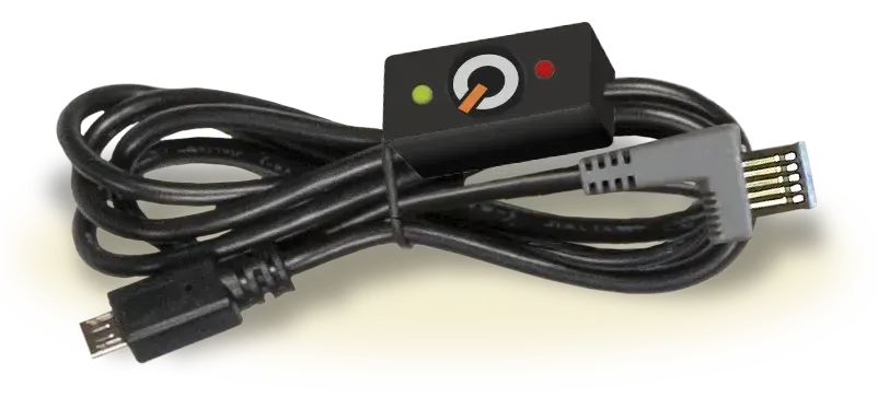 Interfaz DMQ para conectar calibre digital